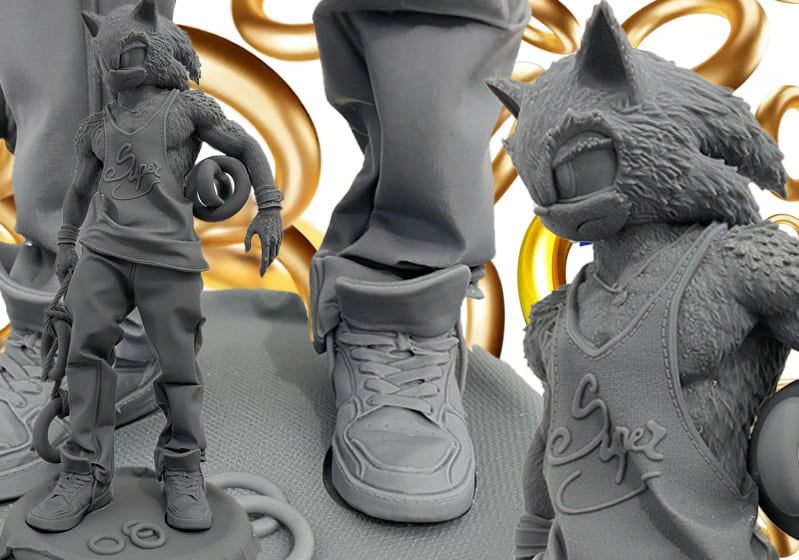 exemple impression resine LANDU